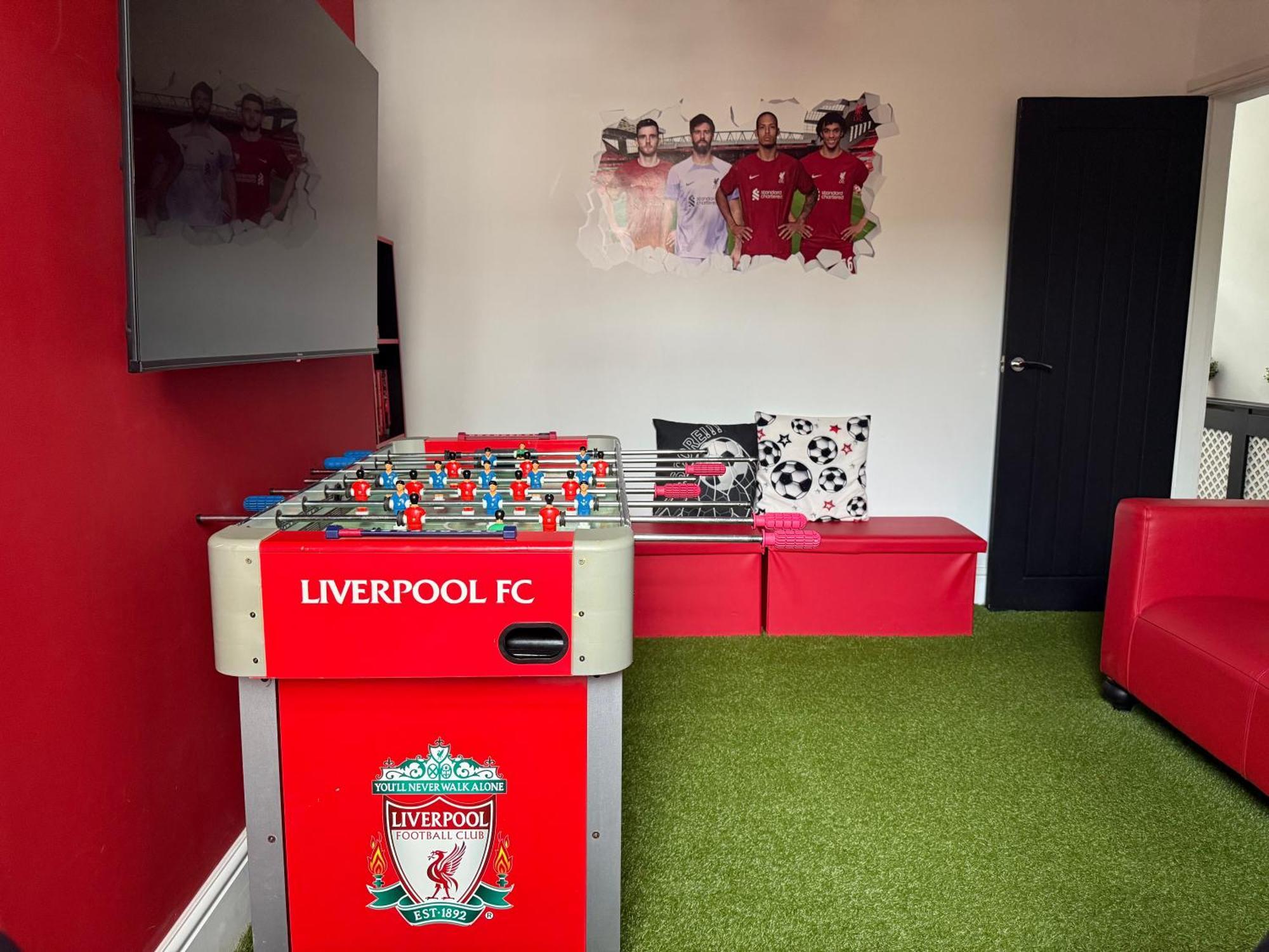 Anfield Abode - Entire Lfc Themed House Villa Liverpool Dış mekan fotoğraf